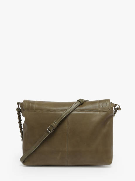 Cross Body Tas Felizia Leder Pieces Groen felizia 17116819 ander zicht 4